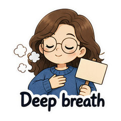 Keep Calm Chat Stickers #2