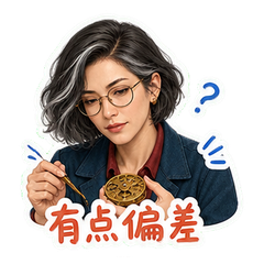 钟表台边的澜青 sticker 3