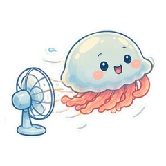 海盐水母假日 sticker 2