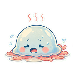 海盐水母假日 sticker 1
