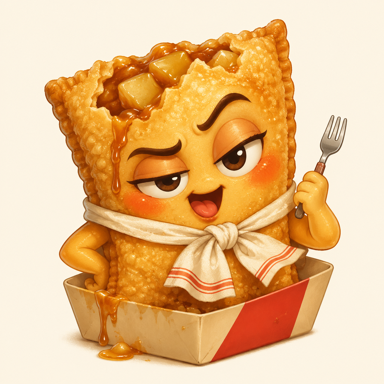 Dramatic Fried Apple Pie角色图