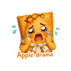 Dramatic Fried Apple Pie #4