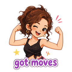 Clara Batten Dance Stickers #3