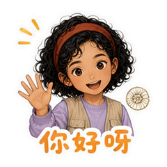 化石小记录员 sticker 1