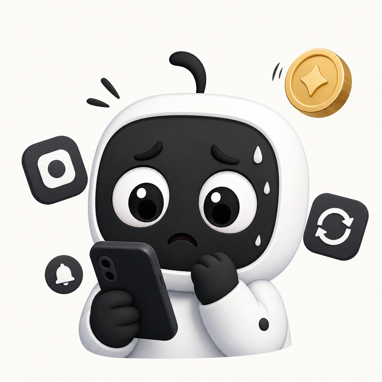 X Paywall Cartoon Sticker Pack角色图