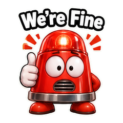 Ohio Alarm Panic Stickers sticker 12