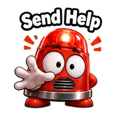 Ohio Alarm Panic Stickers sticker 11
