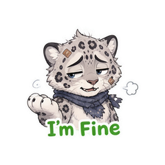 Clumsy Snow Leopard Reactions #3