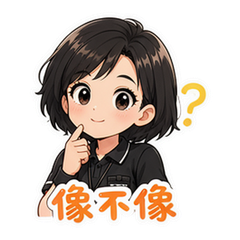 墨裁撞脸表情包 #1