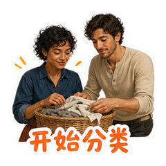 洗衣房默契搭档 sticker 1