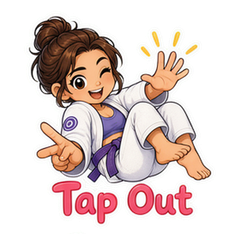 Cocktail Jiu Jitsu Stickers #2