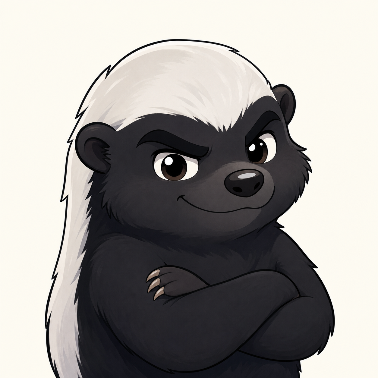 Imagen del personaje de Honey Badger Stickers