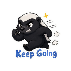 Honey Badger Stickers #4