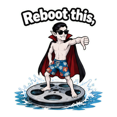 Surf Dracula Meme Sticker Pack sticker 2