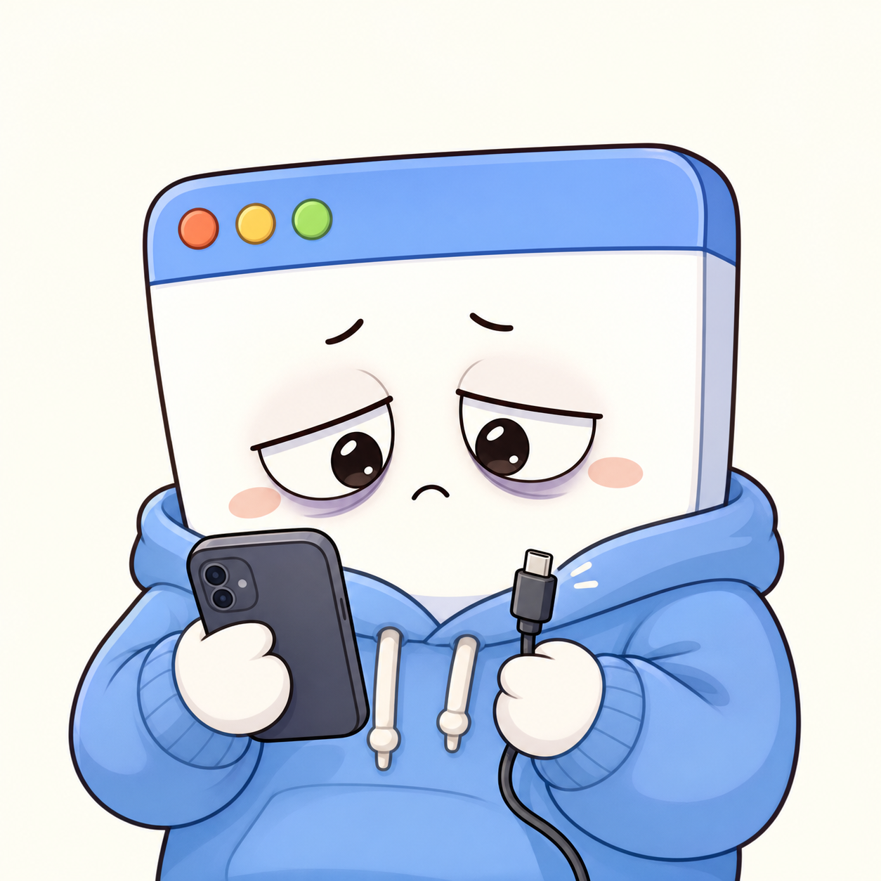 Imagen del personaje de Enough Internet Sticker Pack