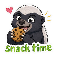 Honey Badger Attitude Sticker Pack #3