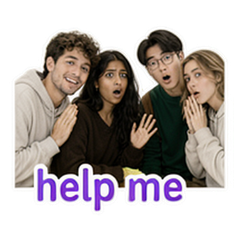 Campus Friend Stickers #4