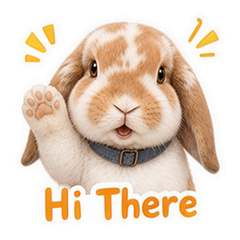 Pip the Florist Lop sticker 1