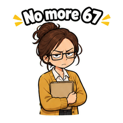 67 Brainrot Reaction Stickers #4