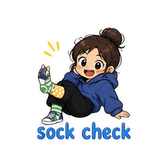 Quirky Socks Sticker Pack #1