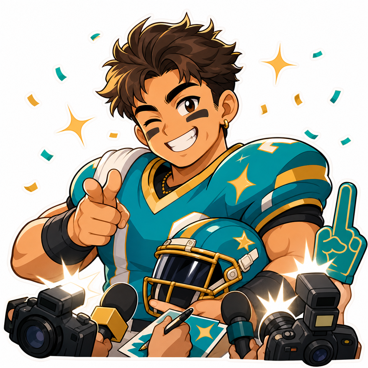 Football Spotlight Star character image
