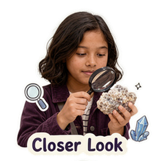 Mina's Mineral Museum Day sticker 2