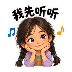 节奏桌边的乐遥 sticker 1