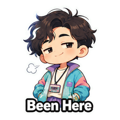 Deja Vu Club sticker 2