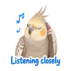 Miso by the Music Stand sticker 2