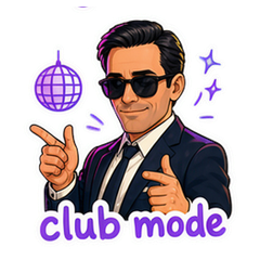 Jon Hamm Dancing Sticker Pack #4