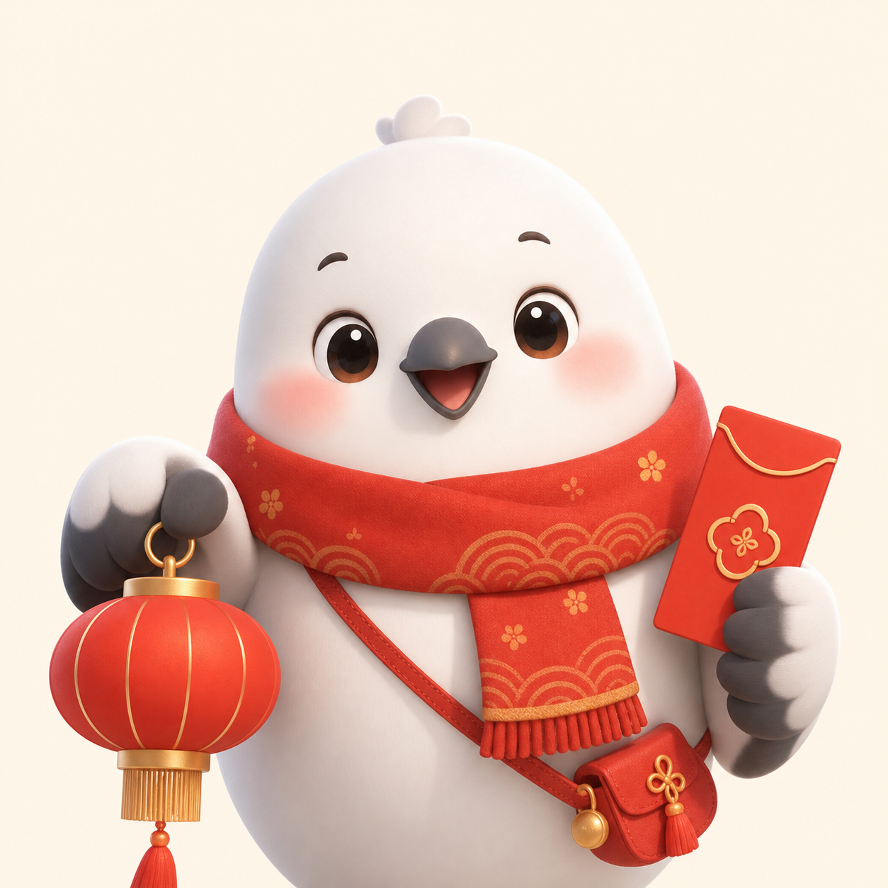 鸽鸭拜大年角色图