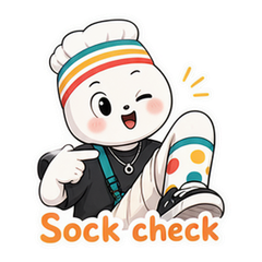 Quirky Socks Sticker Pack #1