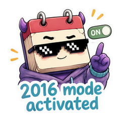 Time Loop 2016 sticker 4