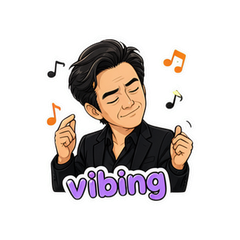 Jon Hamm Dance Sticker Pack #1