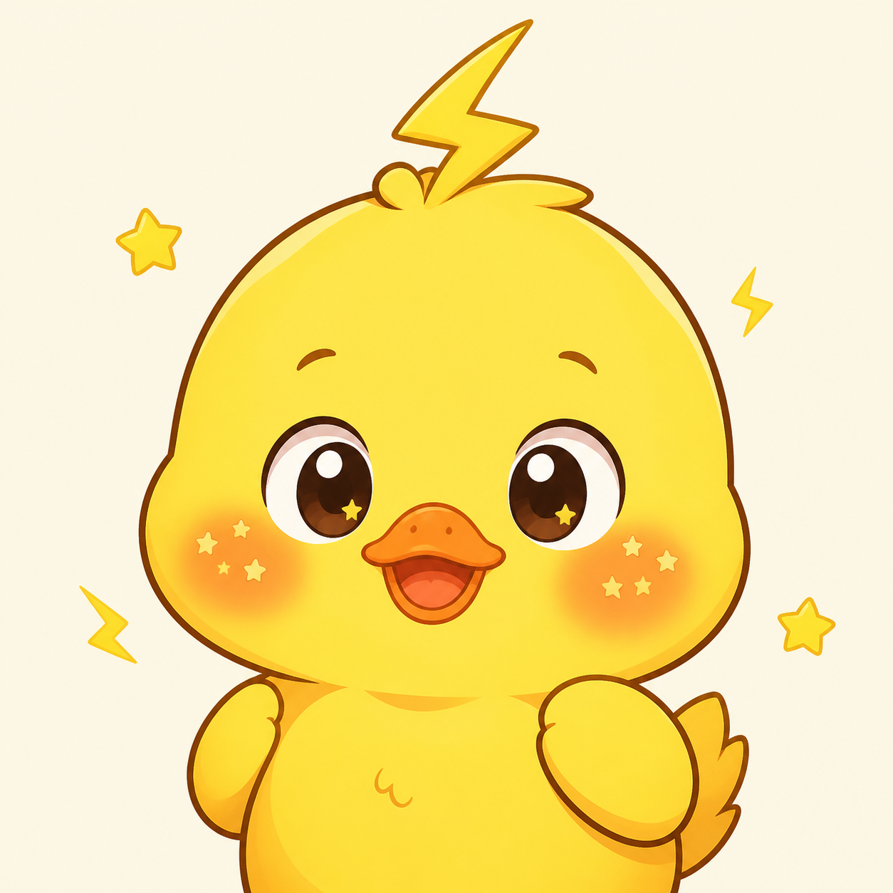 闪闪小鸭仔角色图
