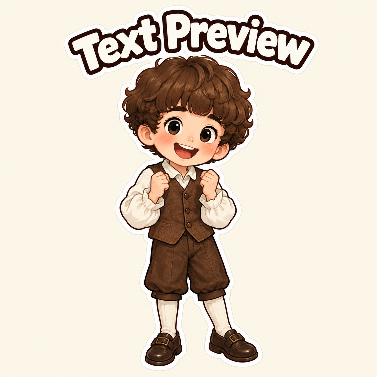Berries And Cream Little Lad character image