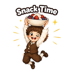 Berries And Cream Little Lad sticker 3