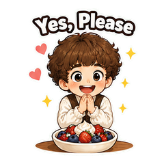 Berries And Cream Little Lad sticker 2