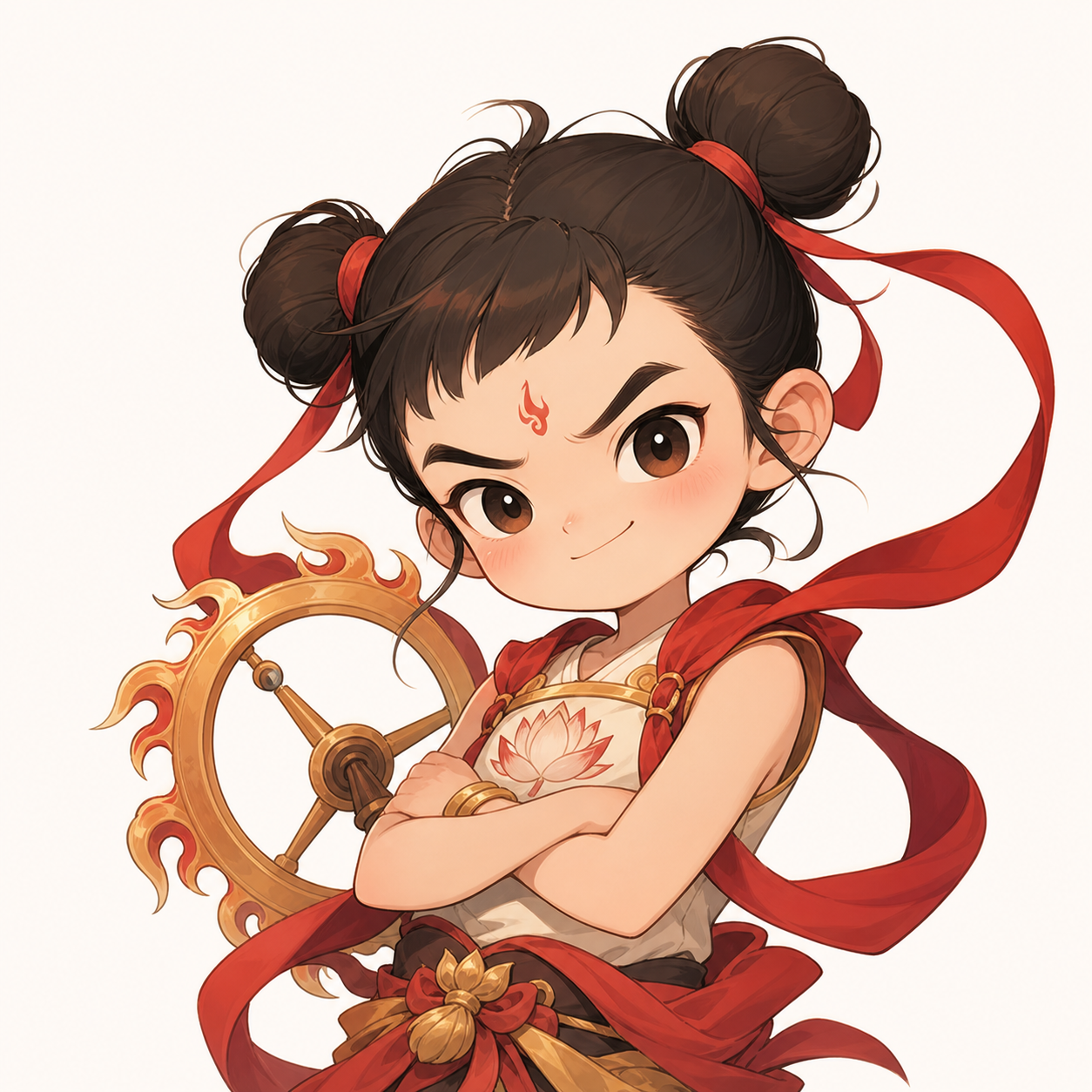 莲花哪吒角色图