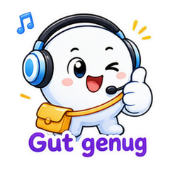 Du Bist Gut Genug Meme Stickers #1