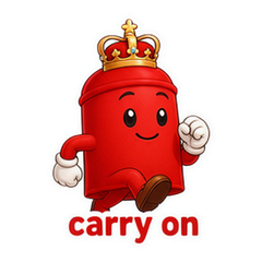 Keep Calm Cartoon Sticker Pack #2