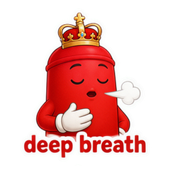 Keep Calm Cartoon Sticker Pack #3