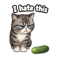 Grumpy Cat Meme Reaction Stickers sticker 3