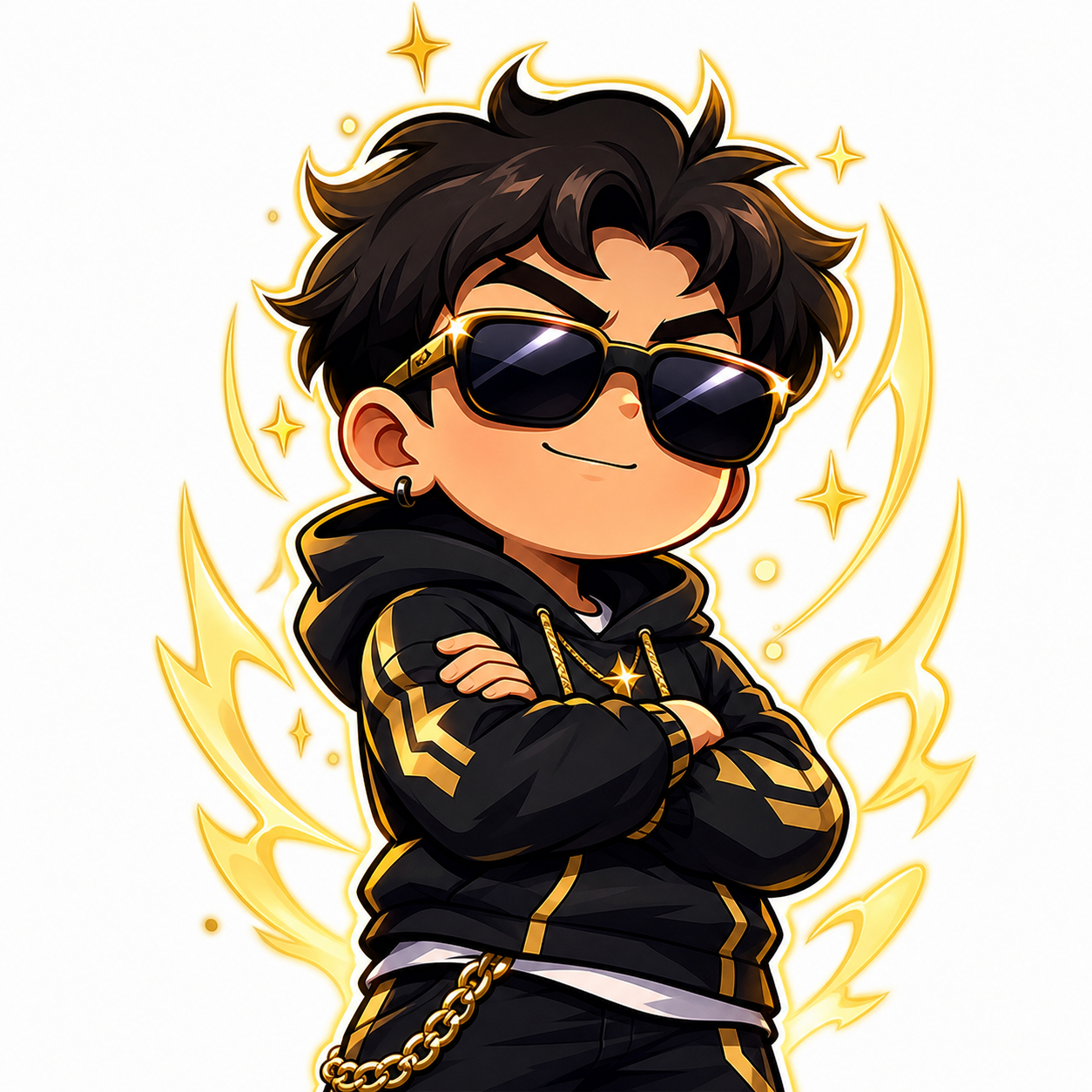Aura Farming Sticker Packのキャラクター画像