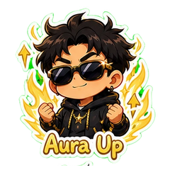 Aura Farming Sticker Pack #1