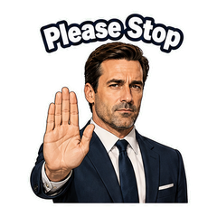 Jon Hamm Turn the Lights Off sticker 4