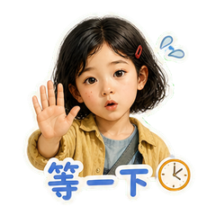 小岚逛花市 sticker 4