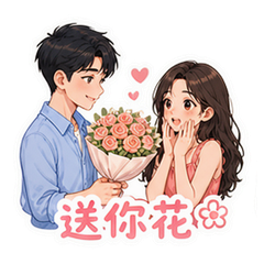 花园约会 貼圖 2