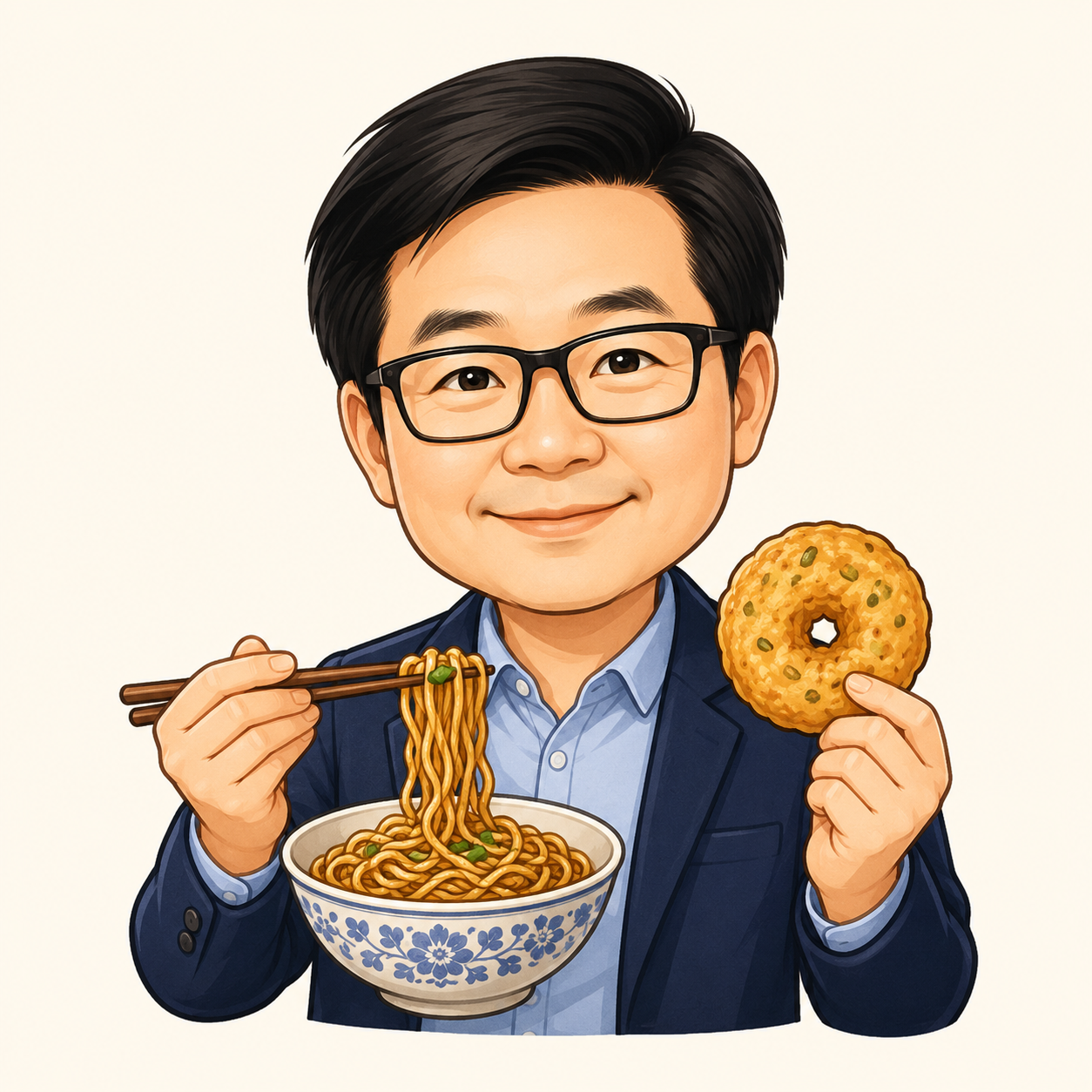 雷军热干面角色图