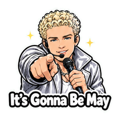 Its Gonna Be May Meme sticker 1